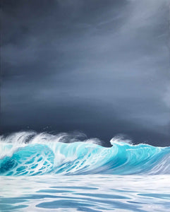 Storm Break | Tropical Wave Tahiti Art Prints | 16x20