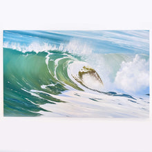Confidence | Large Canvas Ocean Wave Painting Art Prints | 30x18, 40x24, 60x36