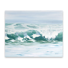 Exhale | Washington Coast Wave Art Canvas Prints | 20x16, 24x18