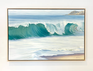 Sayulita | Mexican Surf Original Oil Painting | 36x24