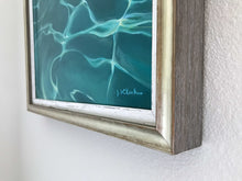 Mirrors | Above Below Clear Blue Water Light Canvas Art Prints | 16x24