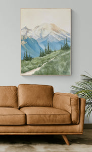 Rainier Autumn | Mt Rainier National Park Original Oil Painting | 30"x40"