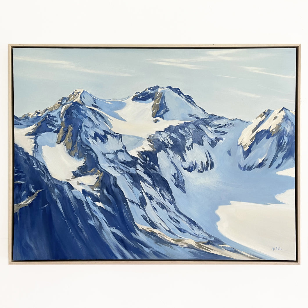 Blue Ridge | Olympic Mountains Original Oil Painting | 40x30