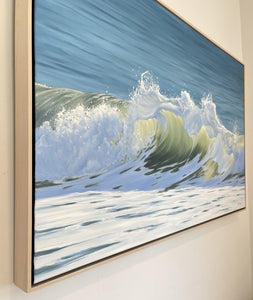 Portals | Ocean Wave Original Oil Painting | 50x30