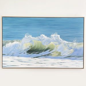 Portals | Ocean Wave Original Oil Painting | 50x30
