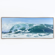 Hope | Large Horizontal Ocean Wave Painting | 60x24