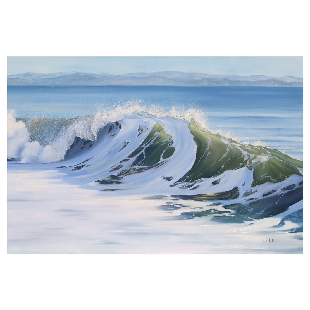 Resilience | Ocean Wave Art Large Canvas Prints | 30x20, 40x30, 60x40