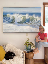 Awakening | Large Ocean Wave Oil Painting | 60x40